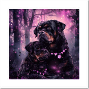 Rottweiler Family Posters and Art